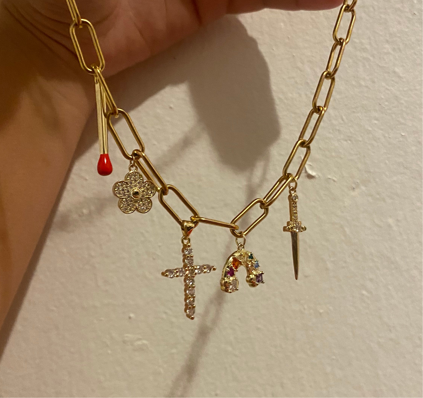 Armor of God charm necklace