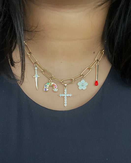 Armor of God charm necklace